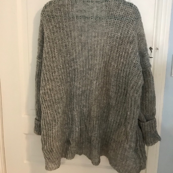 Free People Grey Cardigan - Picture 2 of 2